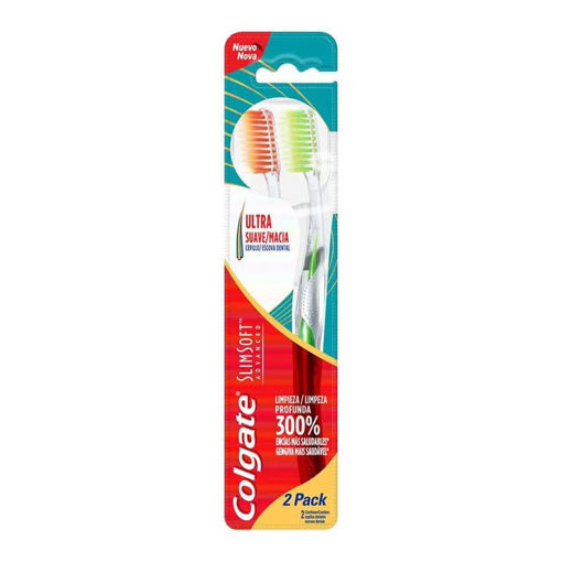 Imagen de Cepillo Colgate Slim Soft Advance 2pack