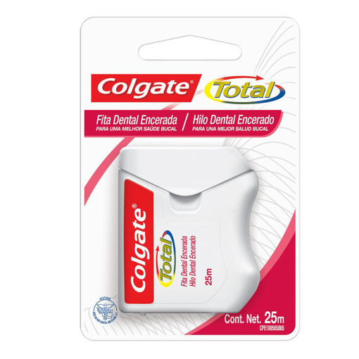 Imagen de HILO DENTAL COLGATE TOT FLUOR MENTA 25M